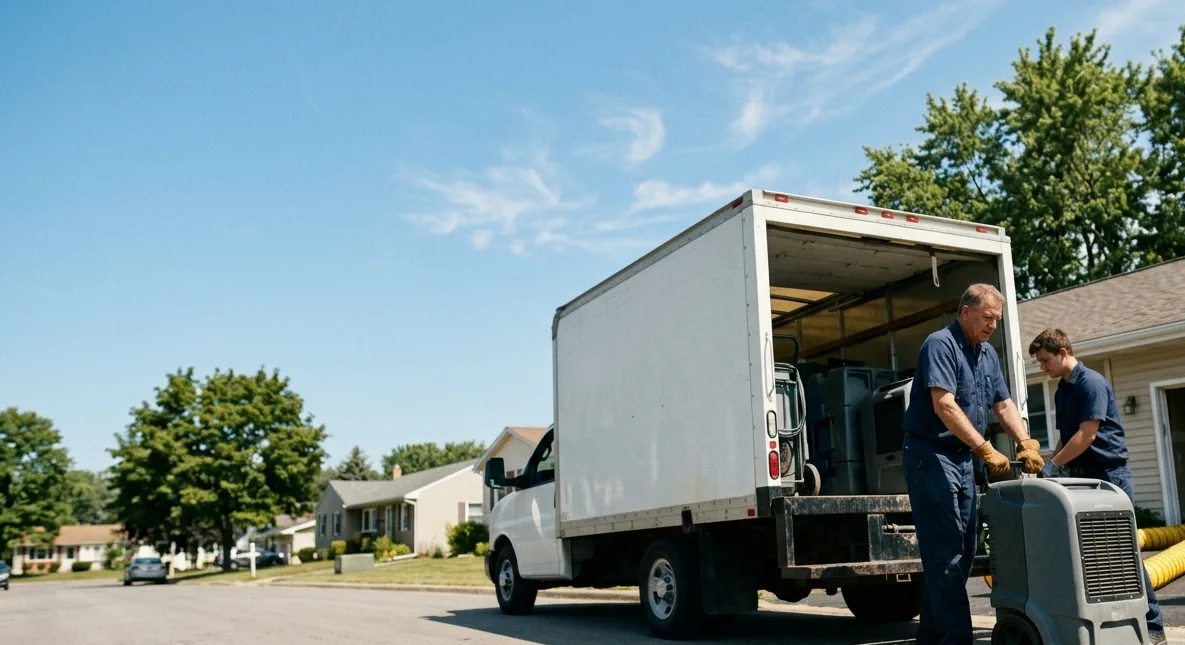 Water Damage Cleanup in Losantville, IN near me